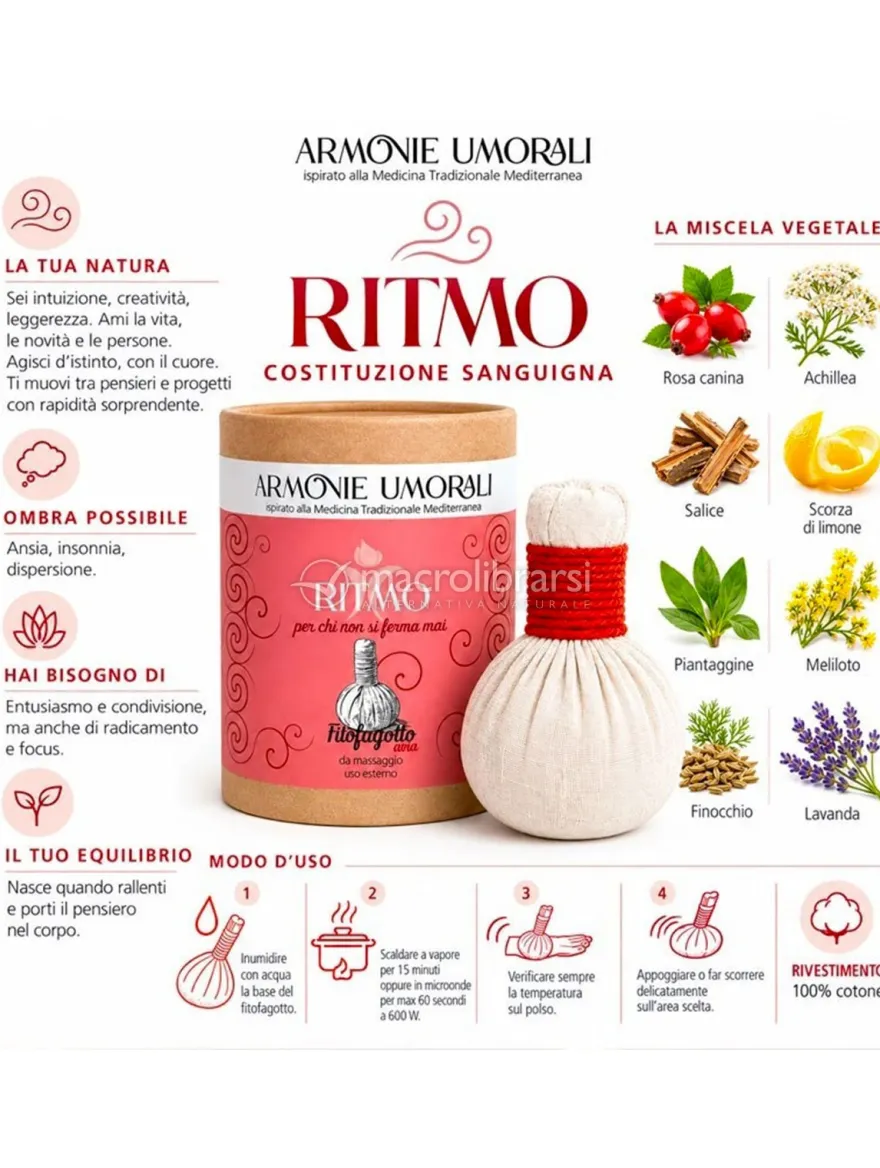 Fitofagotto® Ritmo per Massaggio Aromatico - Aria
