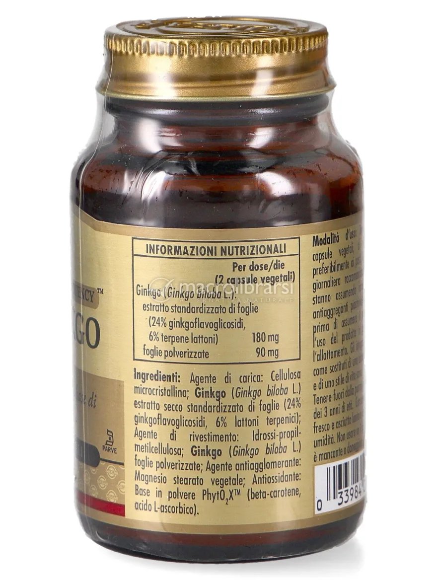 FitoGinkgo - Integratore di Ginkgo Biloba
