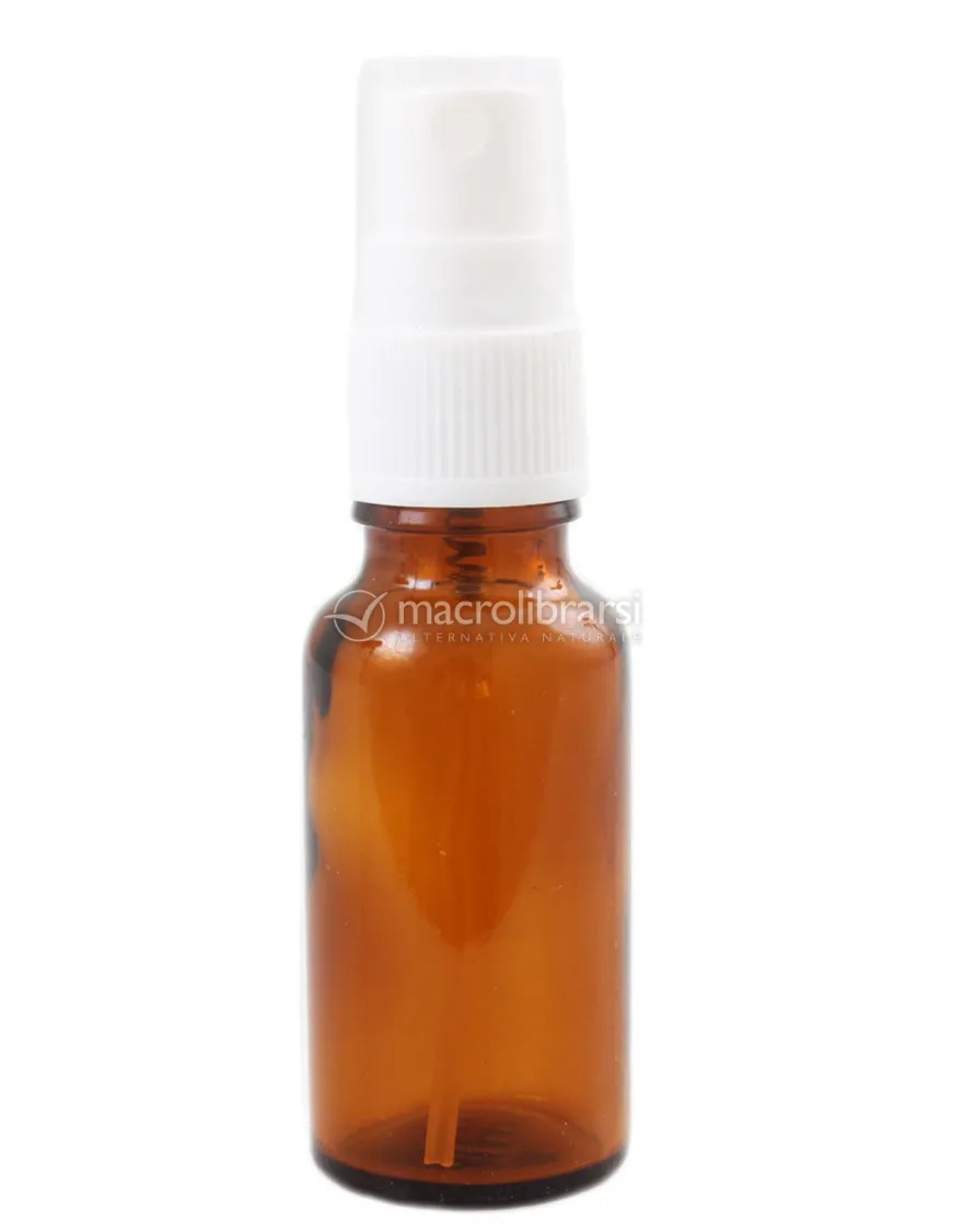 Flacone in Vetro Giallo + Spray - 20 cc