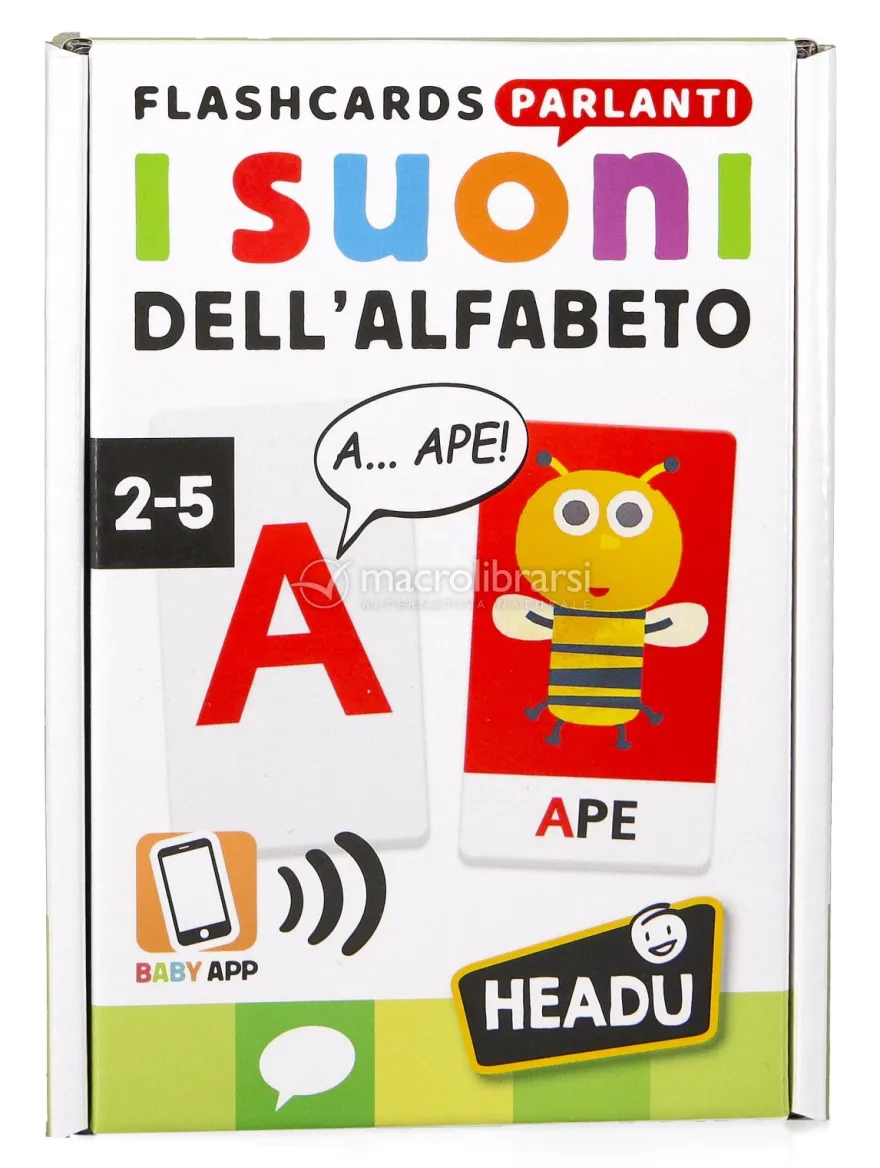 Flashcards Parlanti - I Suoni dell'Alfabeto