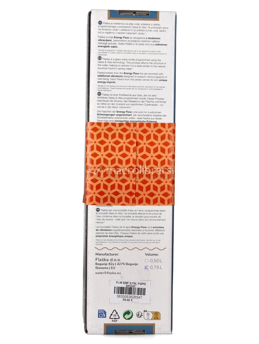 Flaska Energy Flow Sport - 0,75 l