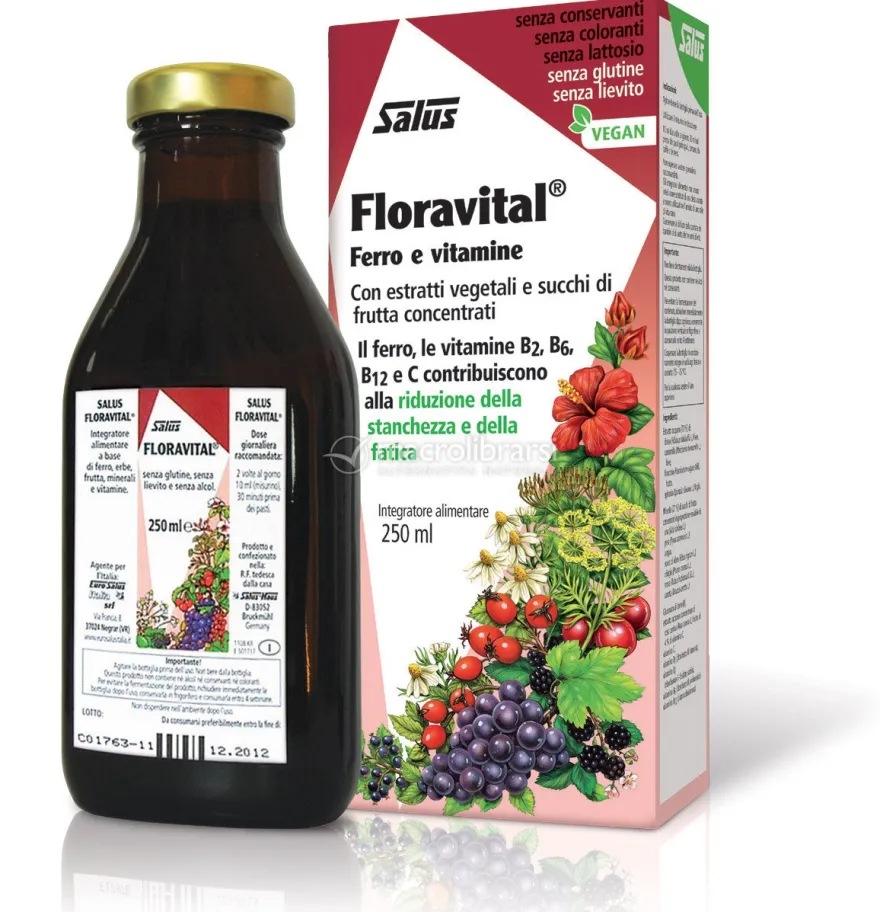 Floravital - Linfa di Erbe Ricca di Ferro
