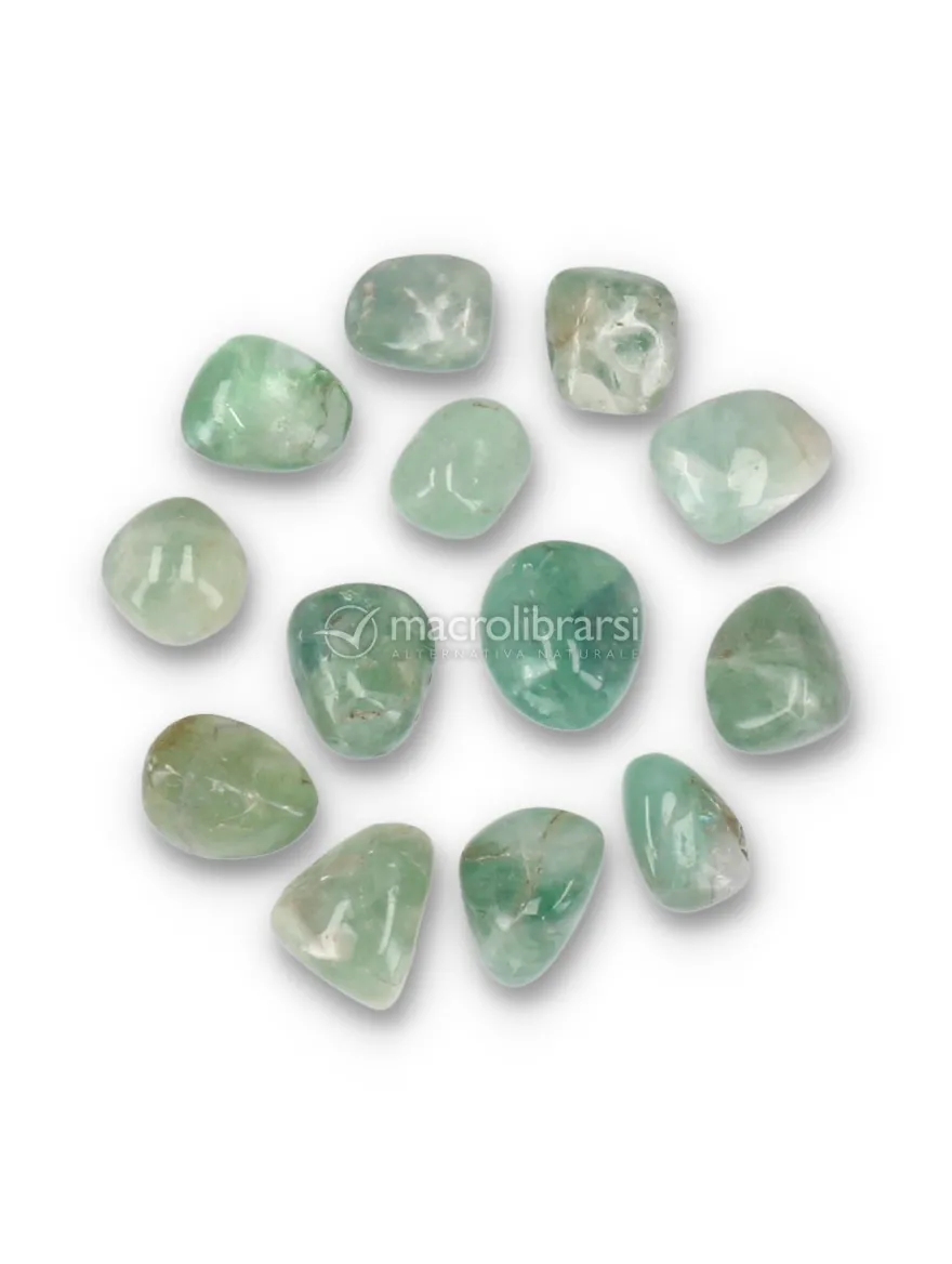 Fluorite Verde - Pietre Burattate