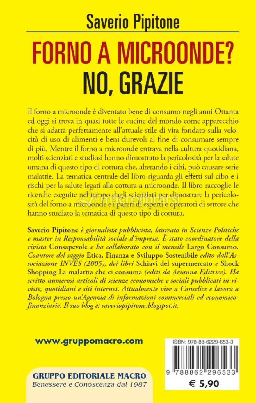 Forno a Microonde? No Grazie
