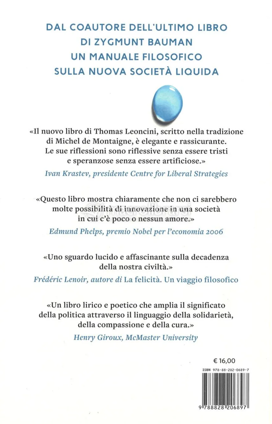 Forte come la Vita, Liquido come l'Amore