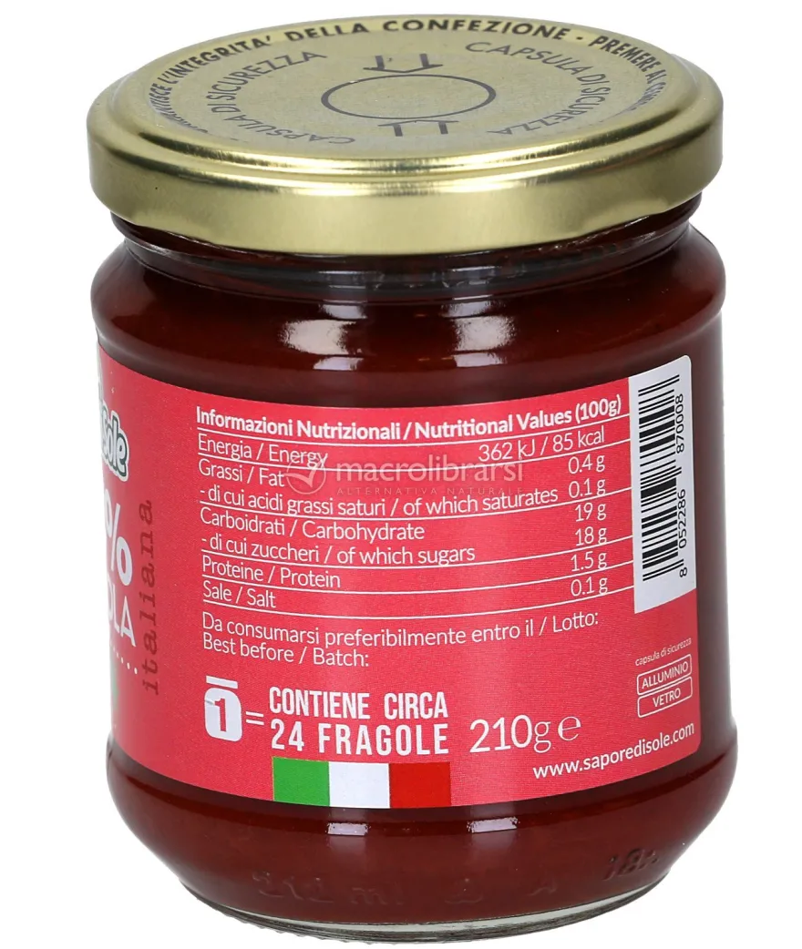100% Fragola Bio Italiana