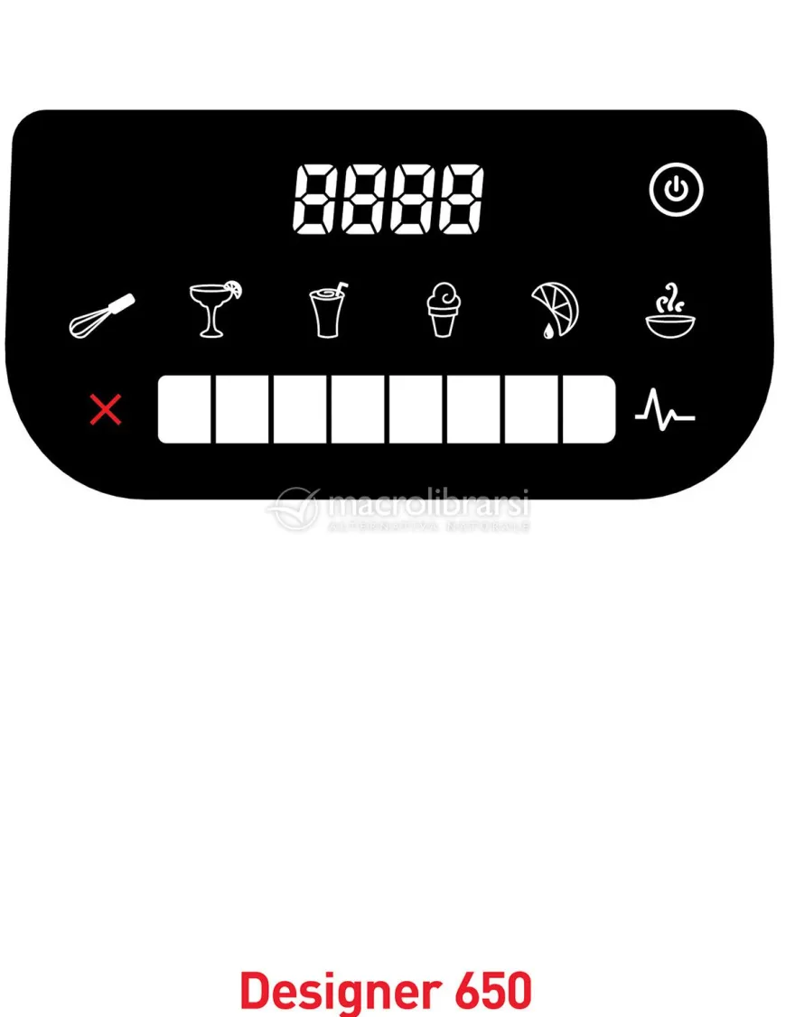 Frullatore Designer 650 - Black