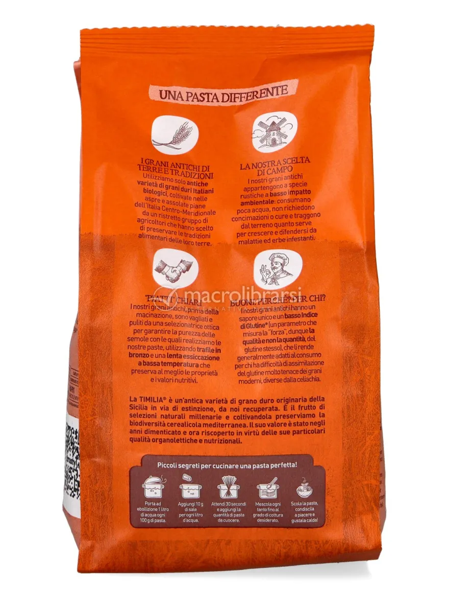 Fusilli di Grano Antico Timilia Bio