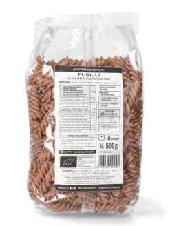 Fusilli Integrali di Farro Dicocco Bio