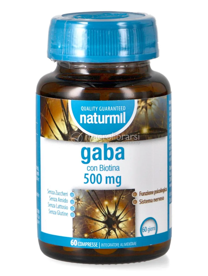 Gaba 500 mg con Biotina - Naturmil