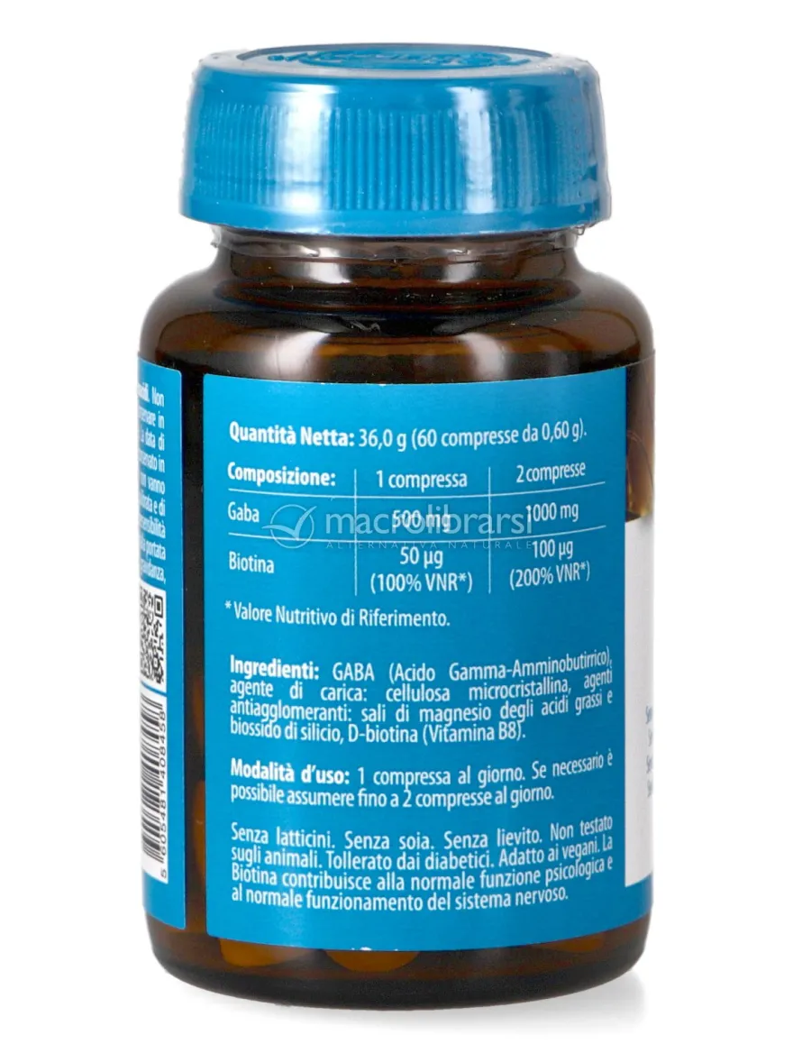 Gaba 500 mg con Biotina - Naturmil