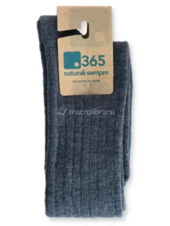 Gambaletti Uomo a Coste in Lana Merinos "Navos" - Jeans - 39/42
