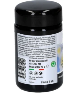 Gastro-Basic - Integratore di Bicarbonato di potassio, minerali Citrati, Sodio Arginato ed estratti Vegetali in compresse