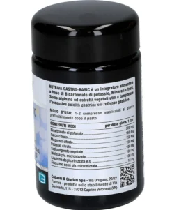 Gastro-Basic - Integratore di Bicarbonato di potassio, minerali Citrati, Sodio Arginato ed estratti Vegetali in compresse