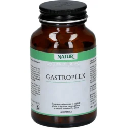 Gastroplex - Integratore di Olmo, Cavolo, Gamma Orizanolo, Vitamina C e Zinco - Capsule