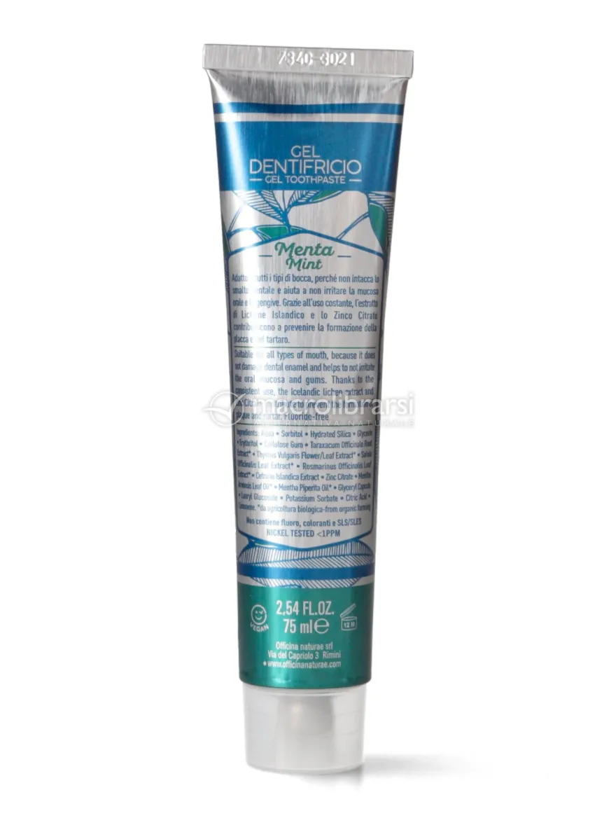 Gel Dentifricio alla Menta