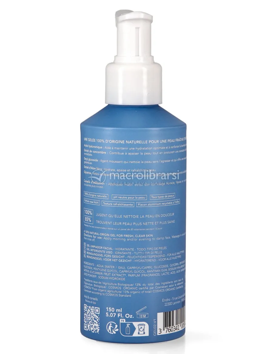 Gel Detergente Viso Idratante Bio