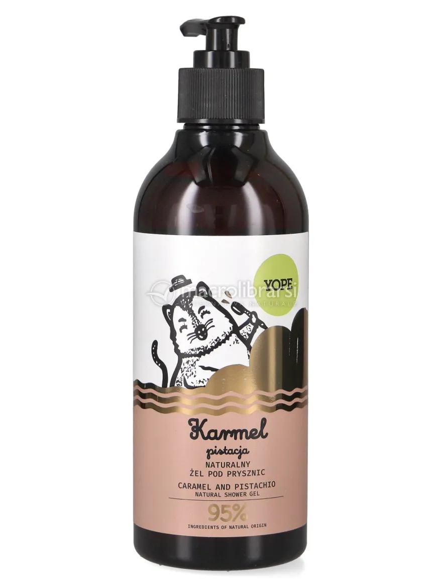 Gel Doccia Caramello e Pistacchio