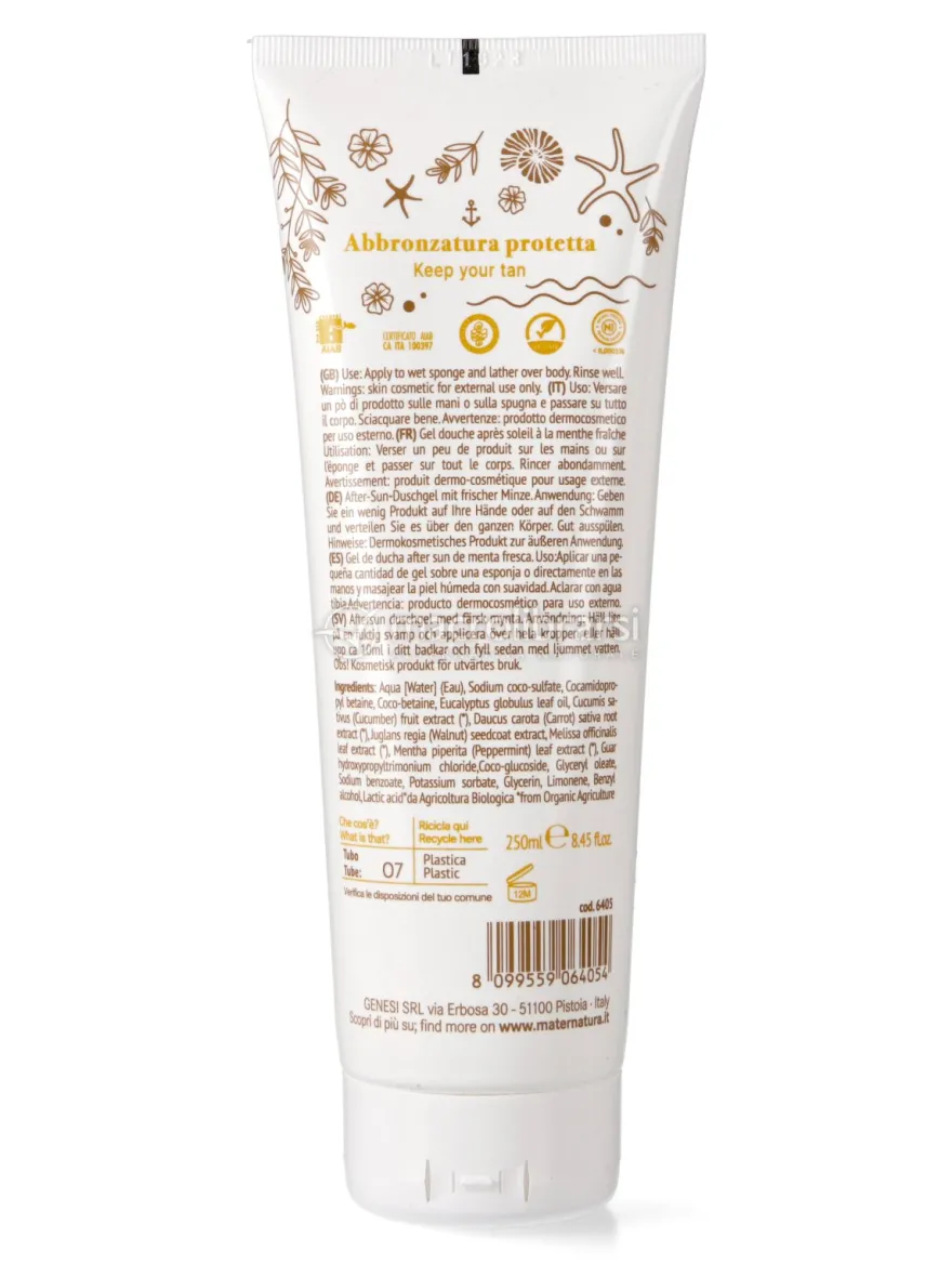 Gel Doccia Doposole alla Menta Fresca
