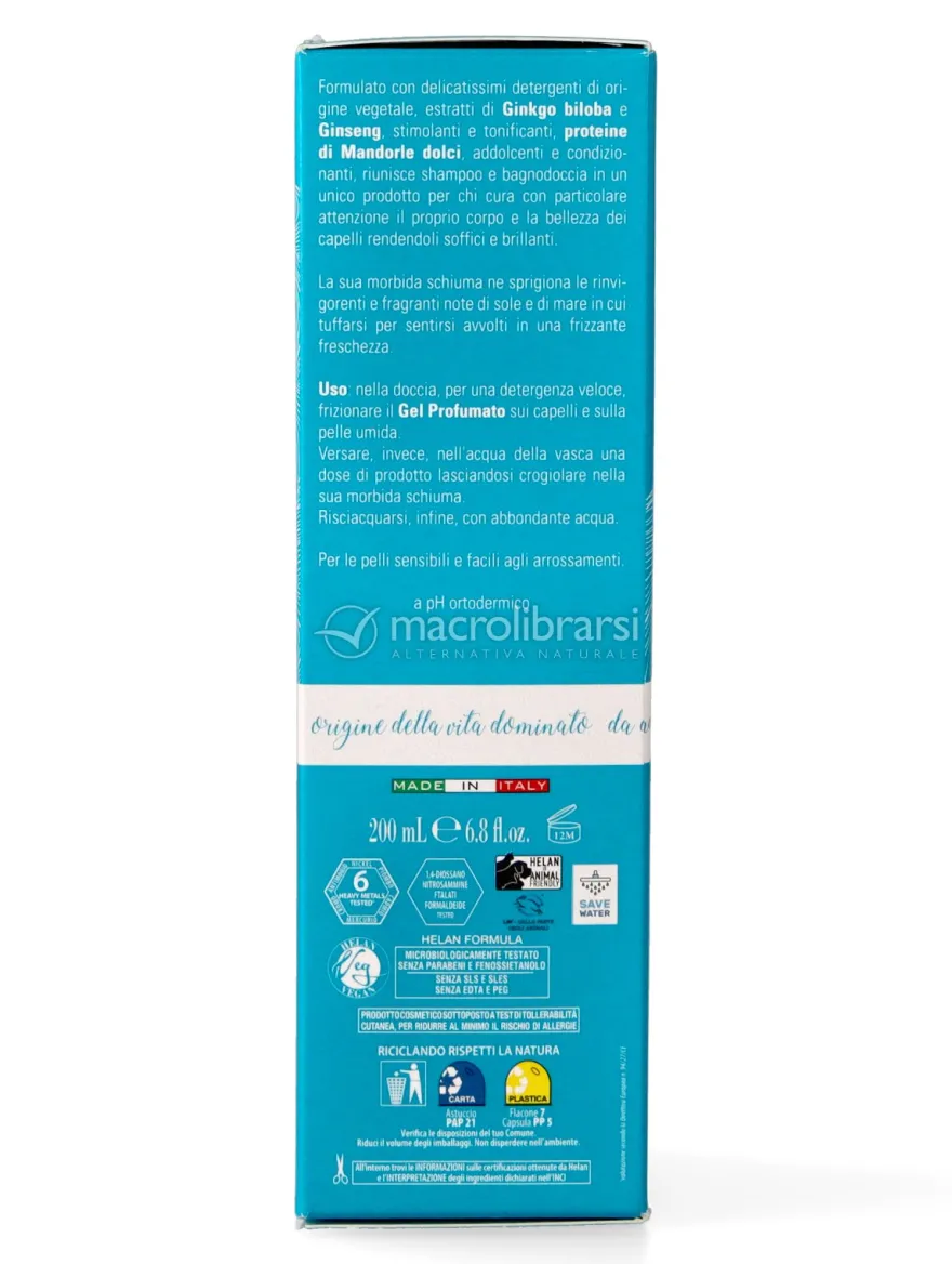 Gel Profumato Bagnodoccia - Emozione Blu