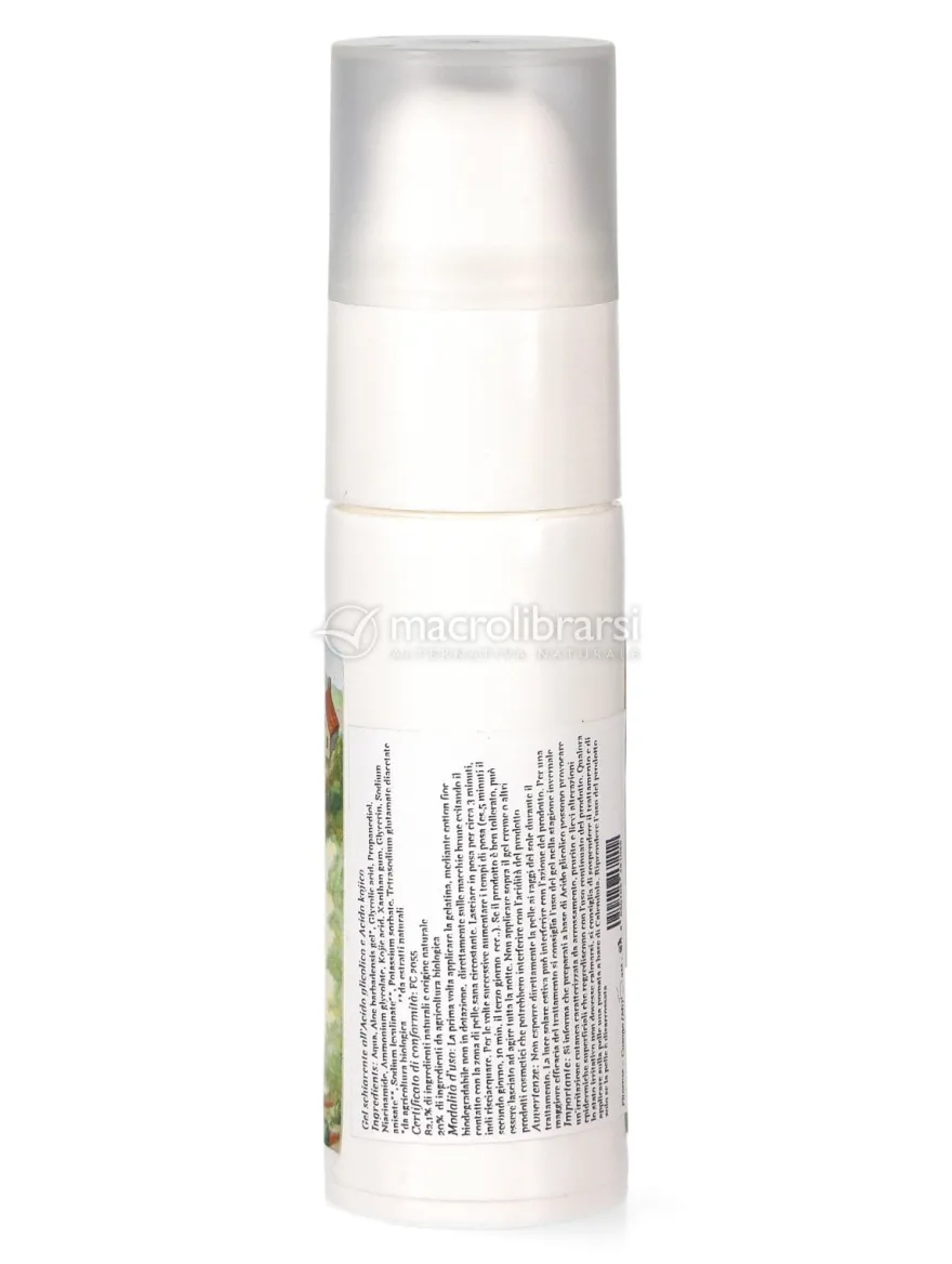 Gel Schiarente all'Acido Glicolico 10% e Acido Kojico 1%