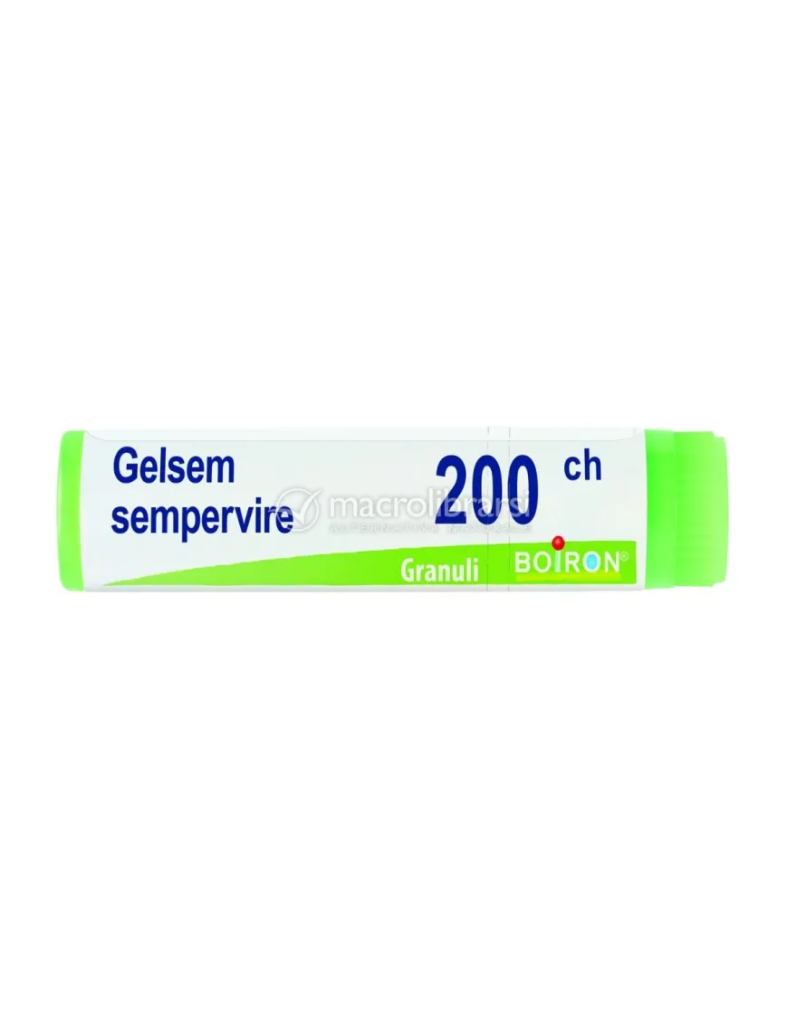 Gelsemium Sempervirens 200CH Globuli Monodose Boiron