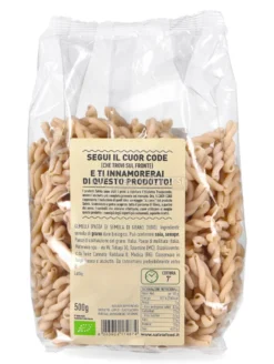 Gemelli di Semola di Grano Duro Bio