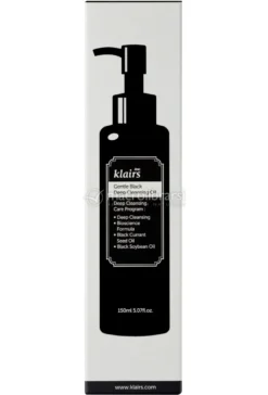 Gentle Black Deep Cleansing Oil - Olio Detergente e Struccante Delicato
