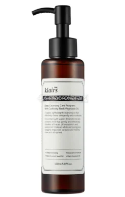 Gentle Black Deep Cleansing Oil - Olio Detergente e Struccante Delicato