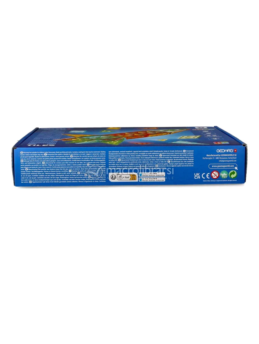 Geomag Magnetic Tiles Gems Rocket - 32 Pz