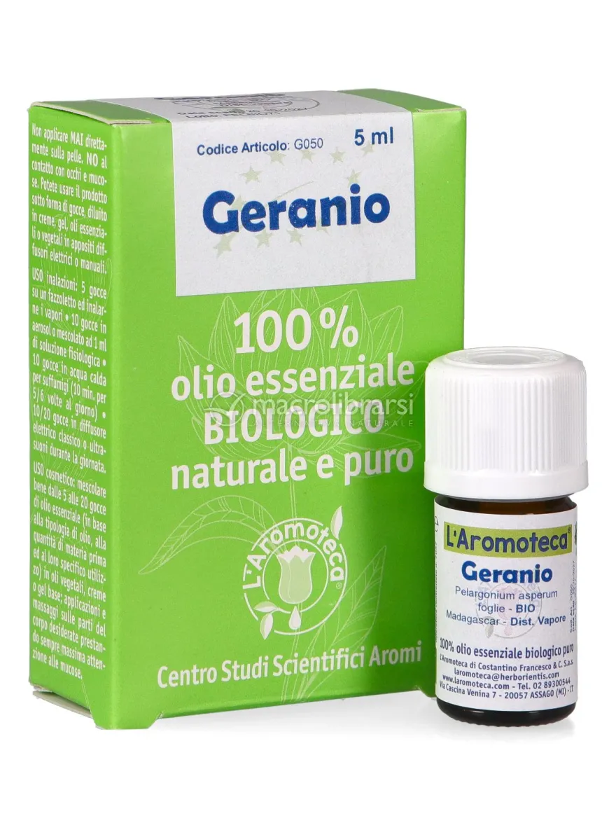 Geranio - Olio Essenziale Bio
