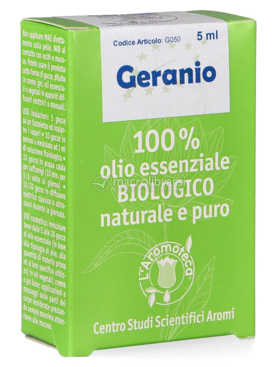 Geranio - Olio Essenziale Bio