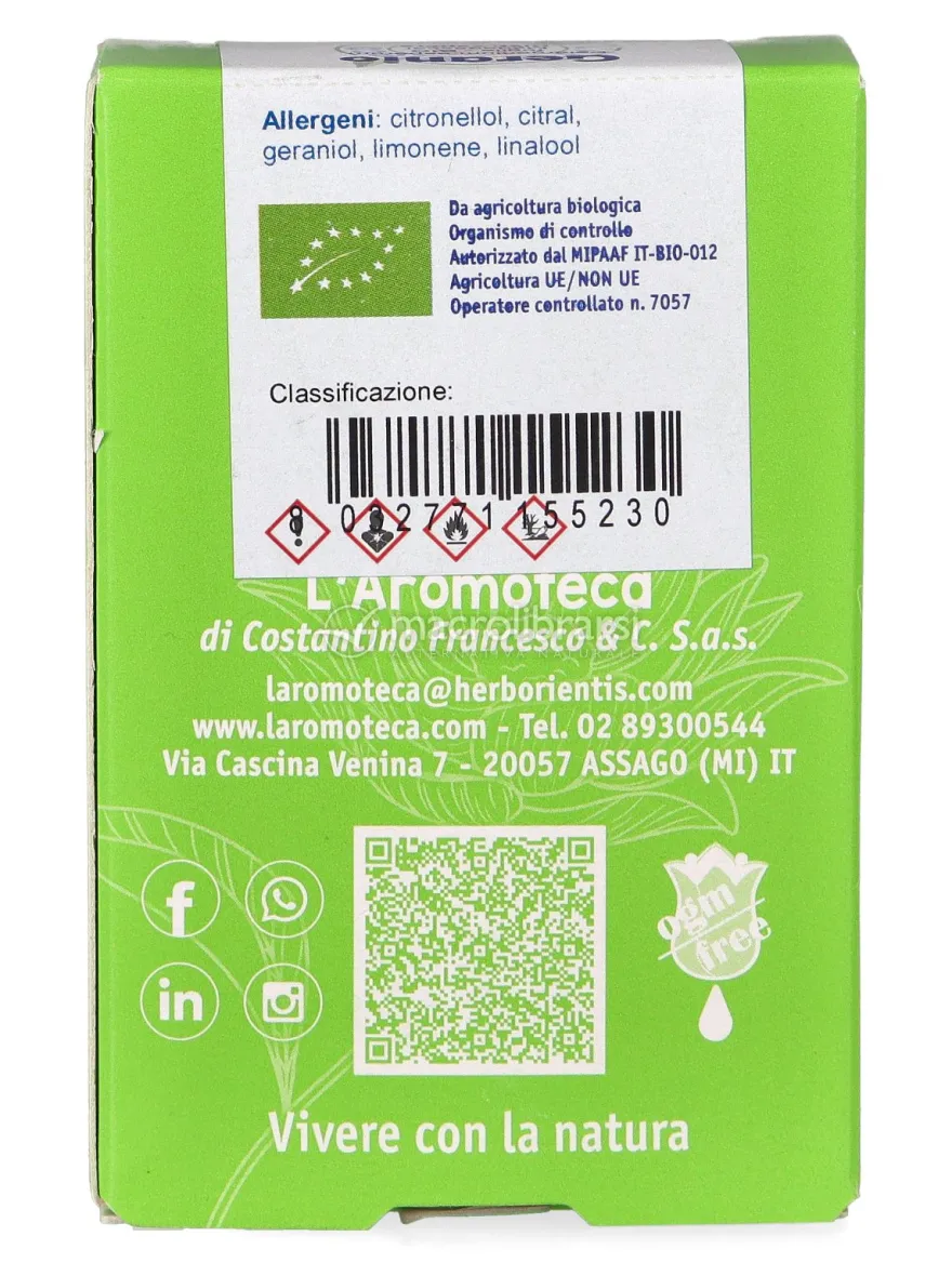 Geranio - Olio Essenziale Bio