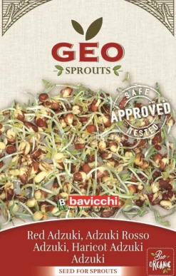Germogli di Adzuki Rosso Bio