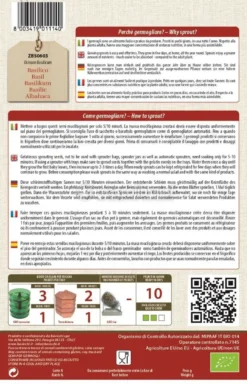 Germogli di Basilico Bio