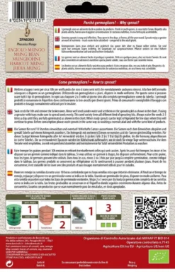 Germogli di Fagiolo Mungo (Soia Verde) - 90 g