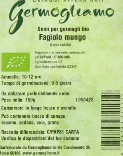Germogli - Fagiolo Mungo