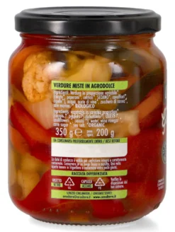 Giardiniera in Agrodolce Bio
