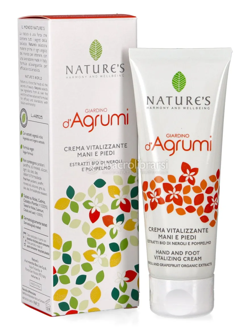 Giardino d'Agrumi - Crema Vitalizzante Mani e Piedi