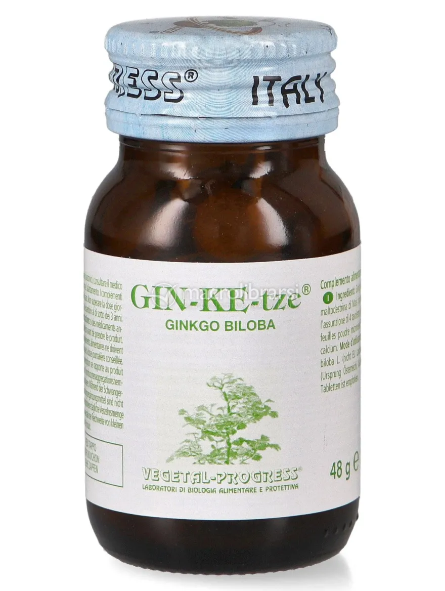 Gin-Ke-Tze - Ginkgo Biloba - Integratore in Compresse