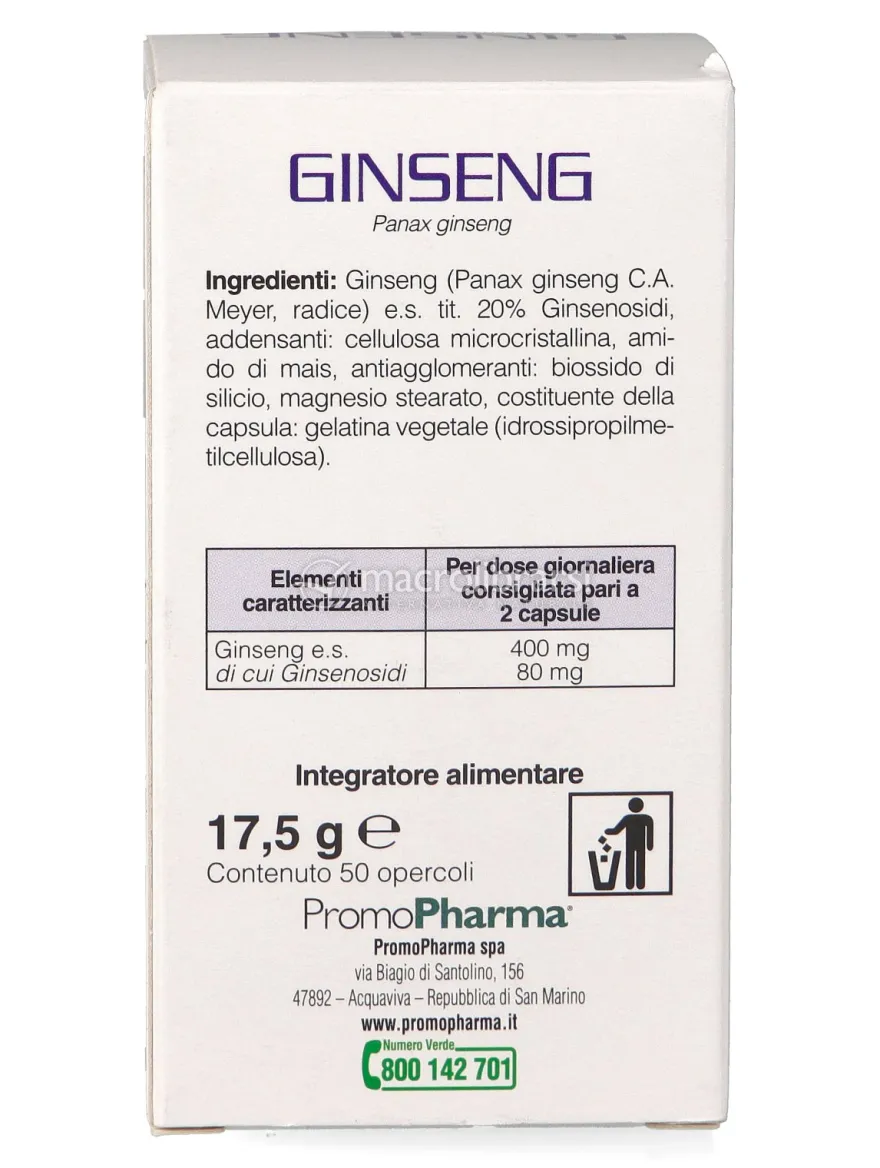 Ginseng Monoconcentrato