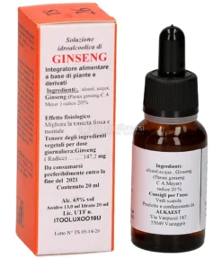 Ginseng TS 26 - Soluzione Idroalcolica