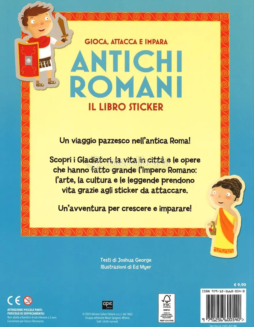Gioca, Attacca e Impara - Antichi Romani