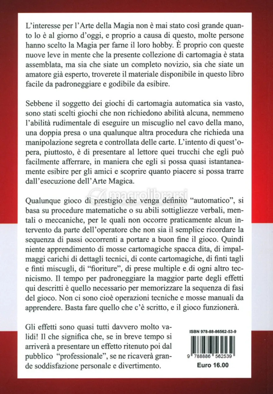 Giochi di Magia Automatici con le Carte