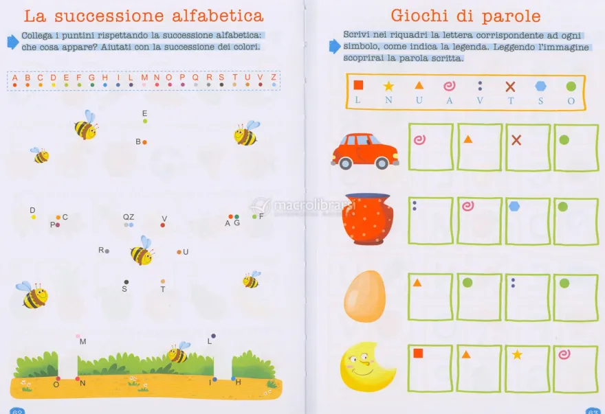 Giochi e Attività per Imparare - Vado in Prima