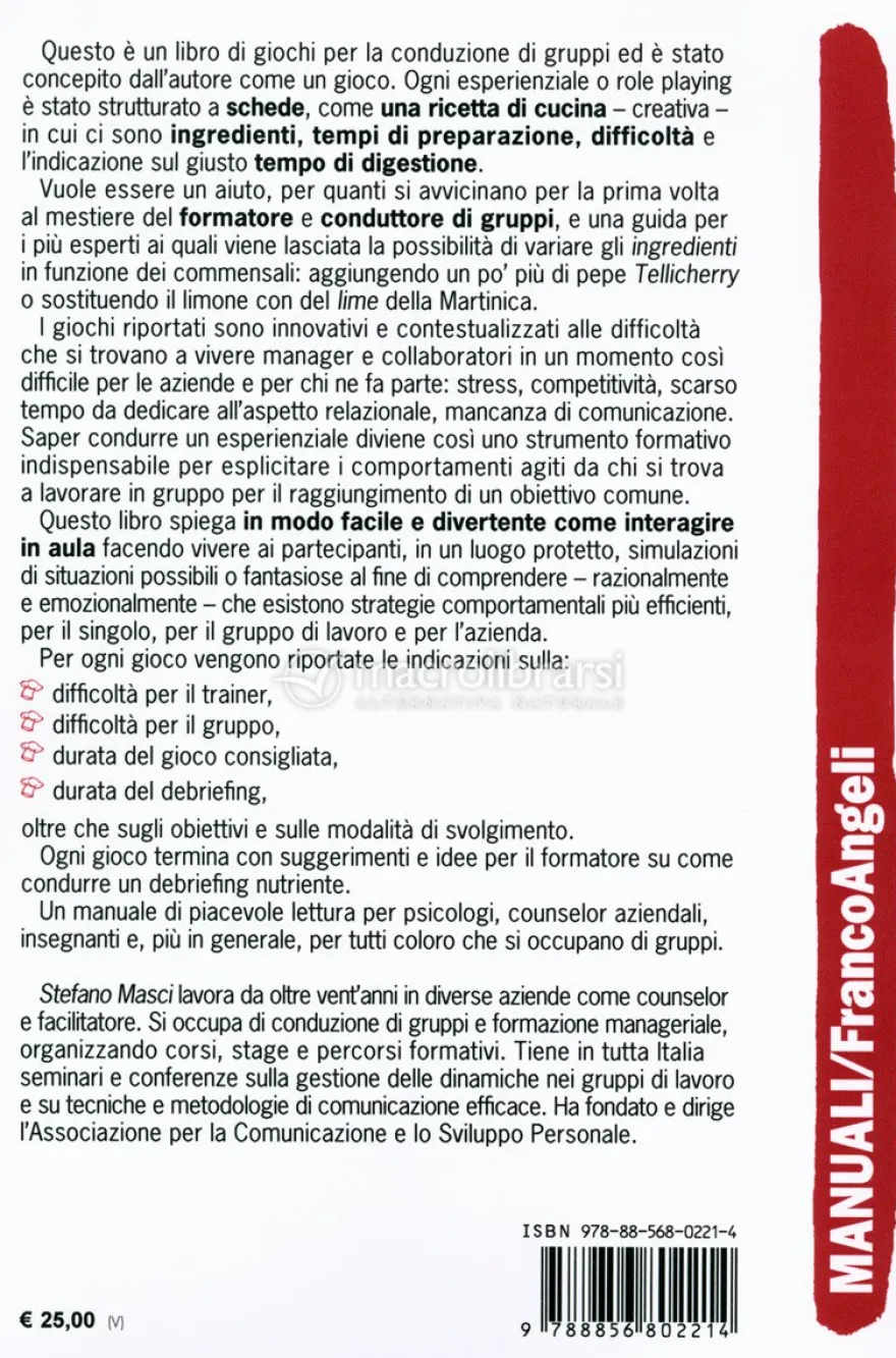 Giochi e Role Playing per la Formazione e la Conduzione dei Gruppi