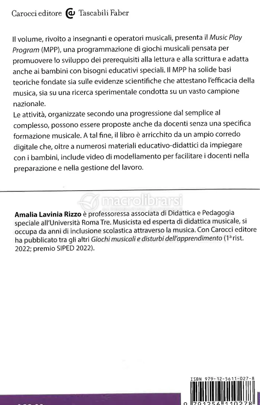 Giochi Musicali per la Scuola dell'Infanzia