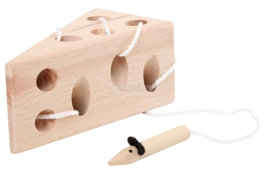 Gioco da Infilare Formaggio e Topo