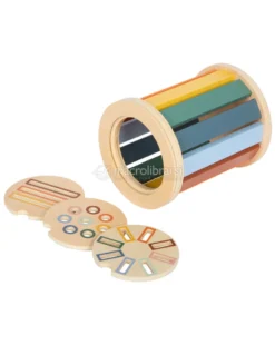 Gioco di Smistamento Montessori con Cestello Girevole