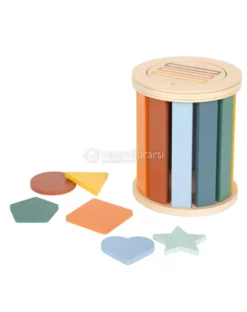 Gioco di Smistamento Montessori con Cestello Girevole